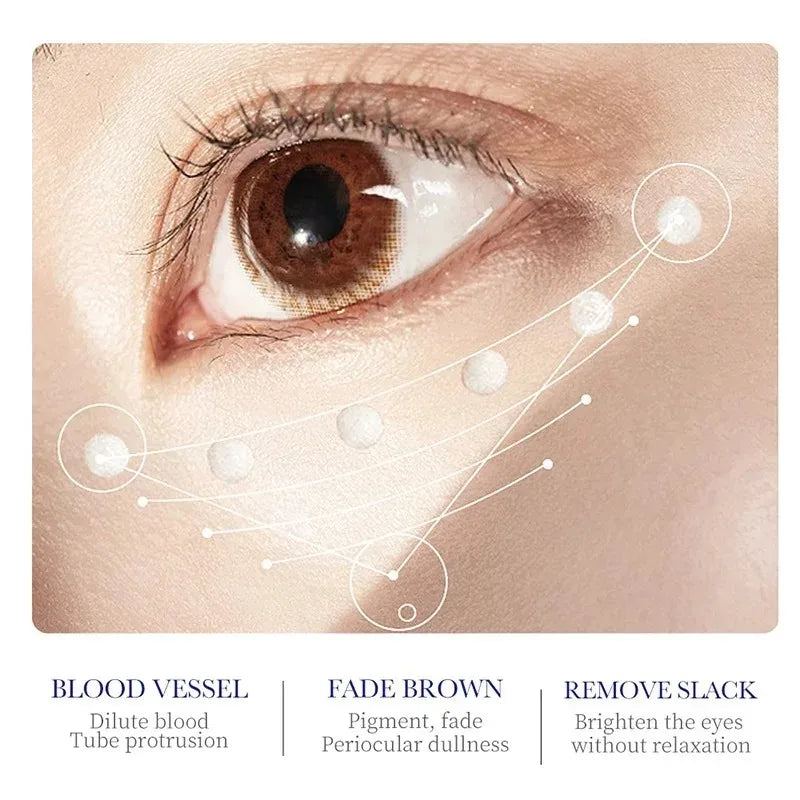 SADOER Collagen Eye Cream Skincare anti Dark Circles Eye Bags Firming Moisturizing Skincare Eyes Cream Skin Care for Eyes