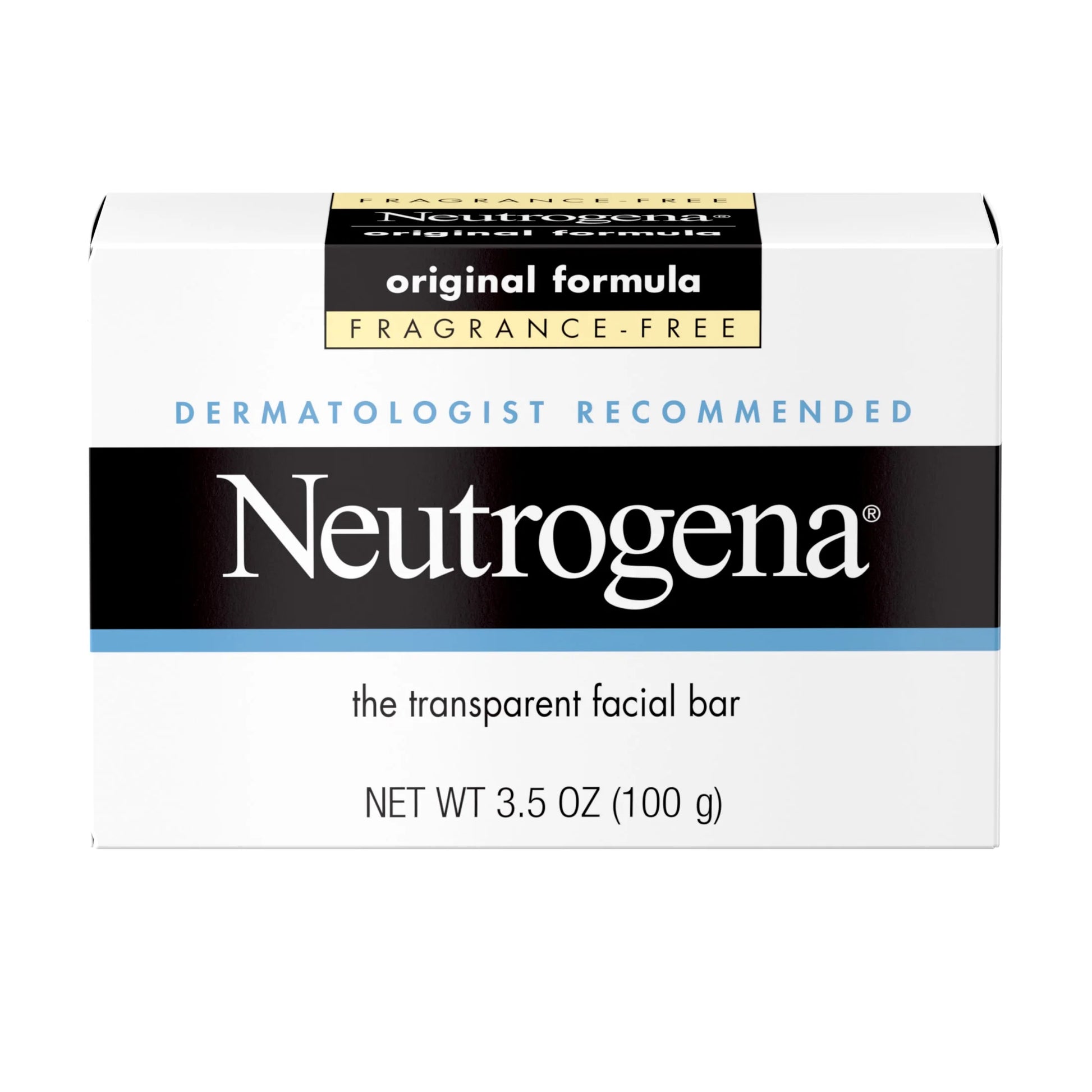 Original Fragrance-Free Gentle Facial Cleansing Bar, 3.5 Oz