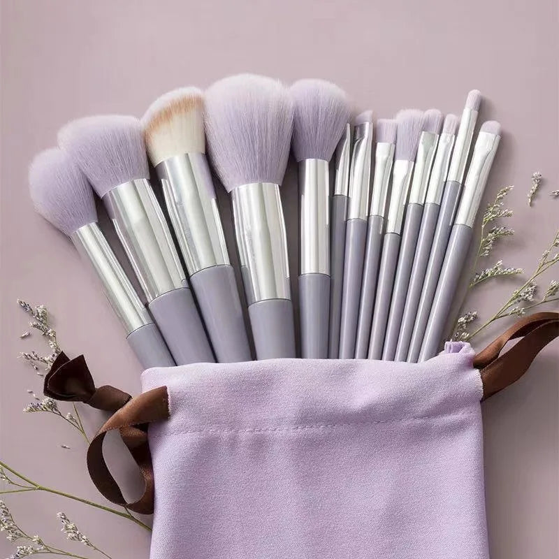 Soft Fluffy Makeup Brushes Set for Cosmetics Foundation Blush Powder Eyeshadow Kabuki Blending Makeup Brush Beauty Tool
