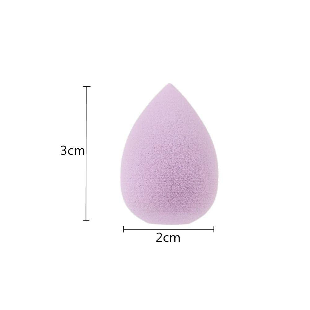12Pcs Black Mini Makeup Sponge, Concealer Highlight,And Eye Shadow Black Small Beauty Sponge Blender Set for Foundation,Powder, Sponges, Makeup Brushes and Tools